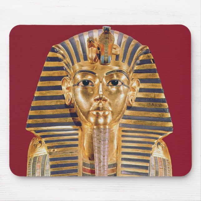 The funerary mask of Tutankhamun Mouse Pad (Front)