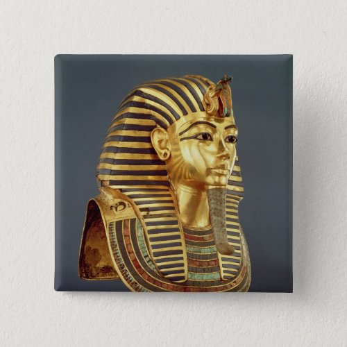 The funerary mask of Tutankhamun Pinback Button