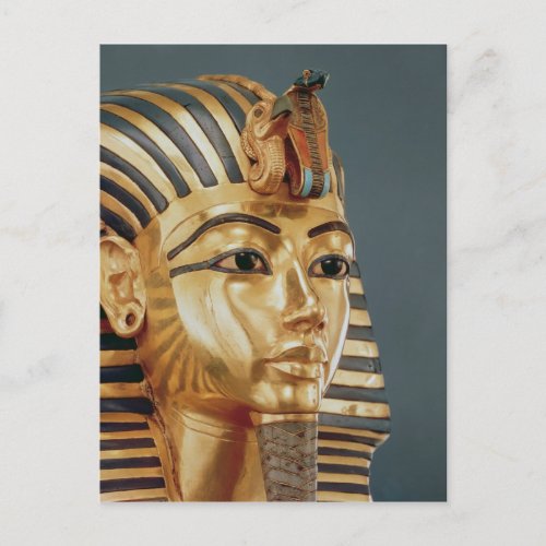 The funerary mask of Tutankhamun Postcard