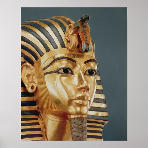 The funerary mask of Tutankhamun Poster