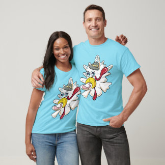 The Funny Gobble 'til you Wobble Thanksgiving Turk T-Shirt