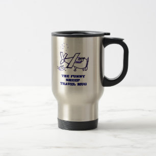 The Funny Sheep Travel Mug