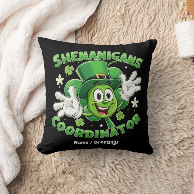  The Funny Shenanigans Coordinator  Throw Pillow (Blanket)