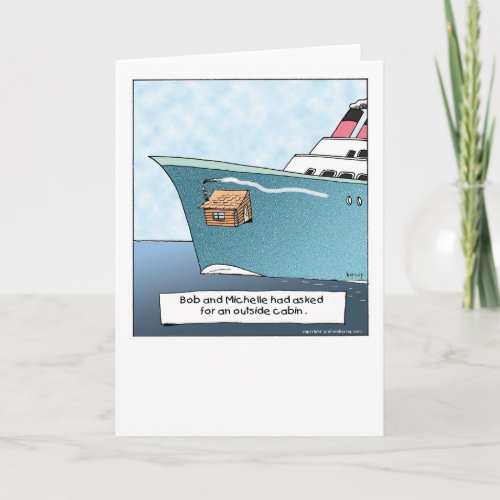 The Funny Side of Cruising greeting card_3 Card