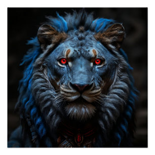 the furious lion poster