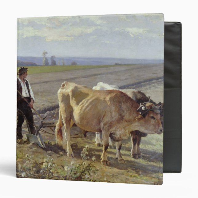The Furrow, 1897 3 Ring Binder (Front/Inside)