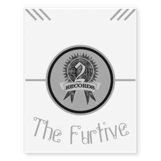 "The Furtive" Temporary Tattoo