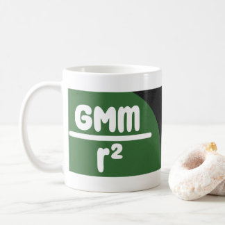The Fusion Formula Mug: Uniting F=ma and F=GMm/r^2 Coffee Mug
