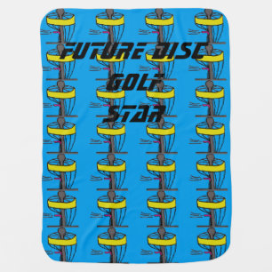 The Future Disc Golf Star baby blanket