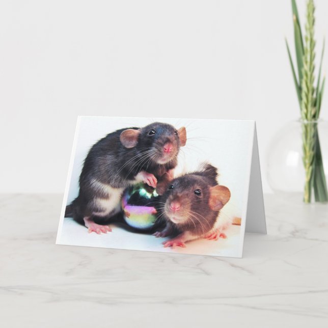 The Future is a Party! Card (Front)