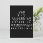 The Future Is Accessible ASL Sign Language (Standing Front)
