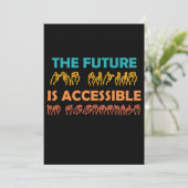 The Future Is Accessible ASL Sign Language (Standing Front)