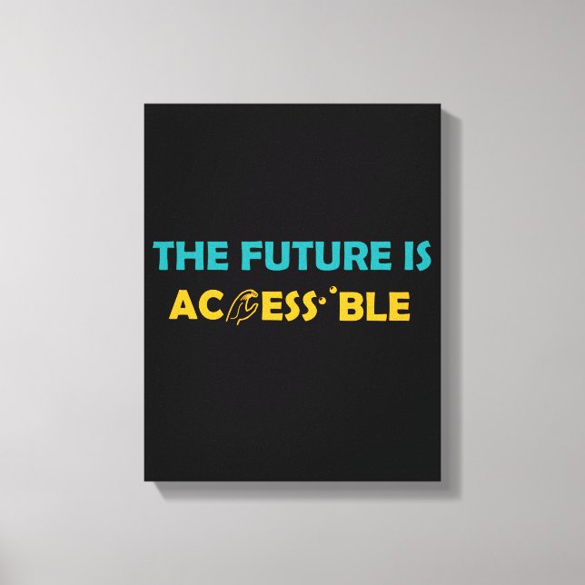 The Future Is Accessible ASL Sign Language Braille (Front)