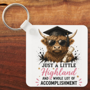 The Future Is Bright Graduation hShirt Class of Keychain