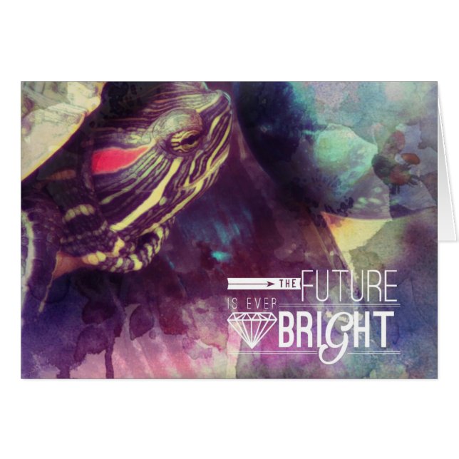 The Future is Bright, Myrtle the Turtle Cards (Front Horizontal)
