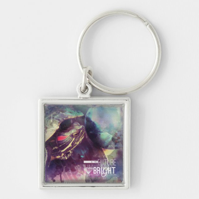 The Future is Bright, Myrtle the Turtle Keychain (Front)