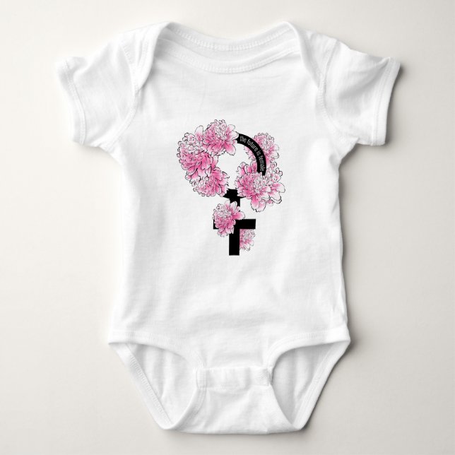 The Future is Female Baby Bodysuit (Front)