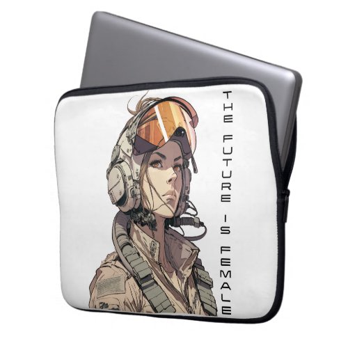The future is female equal rights Feminism Art Laptop Sleeve