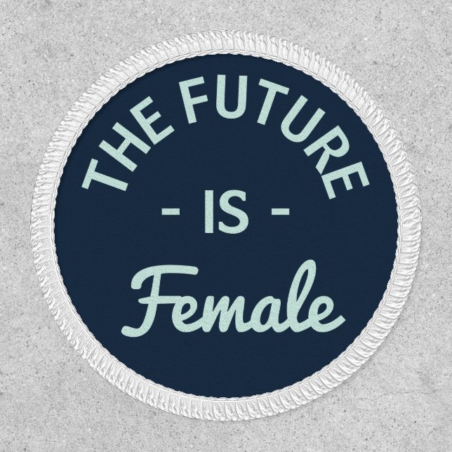 "The Future Is Female" Feminist Patch (Front)