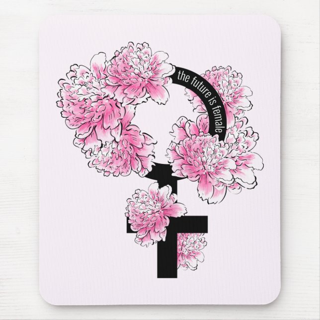 The Future is Female Mouse Pad (Front)
