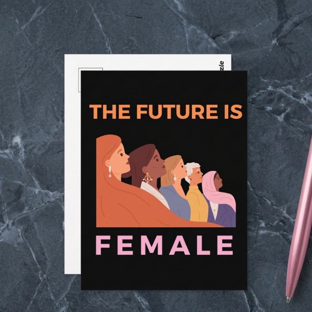 The Future Is Female Postcard (Creator Uploaded)