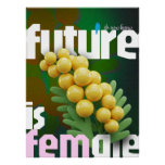 The Future Is Female Poster | Bold Feminist