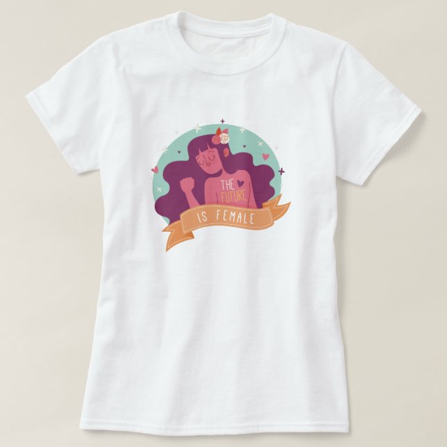 The Future is Female T-Shirt (Design Front)
