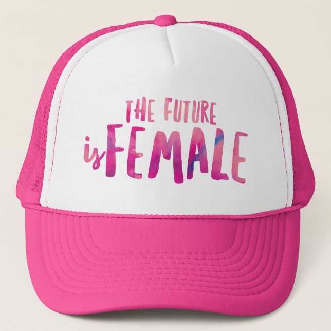 The Future is Female Trucker Hat (Front)