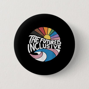 The Future Is Inclusive Lgbt Gay Rights Pride _2 Button