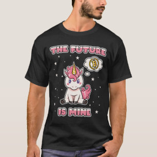 The Future Is Mine Bitcoin Crypto Cryptocurrency T-Shirt