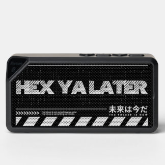 The Future is Now Bluetooth Speaker