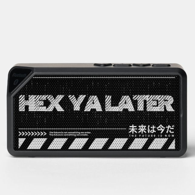 The Future is Now Bluetooth Speaker (Front)