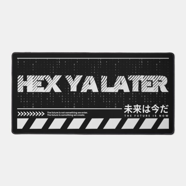 The Future is Now Desk Mat (Front)