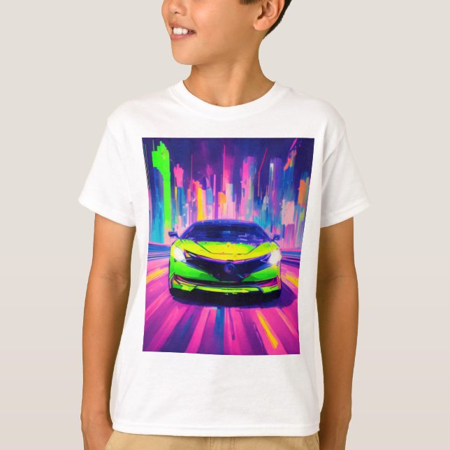 The Future is Now - Electric Velocity T-Shirt (Front)