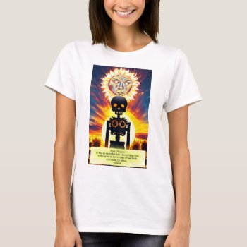 The Future Is Too Hot T-shirt by busycrowstudio at Zazzle