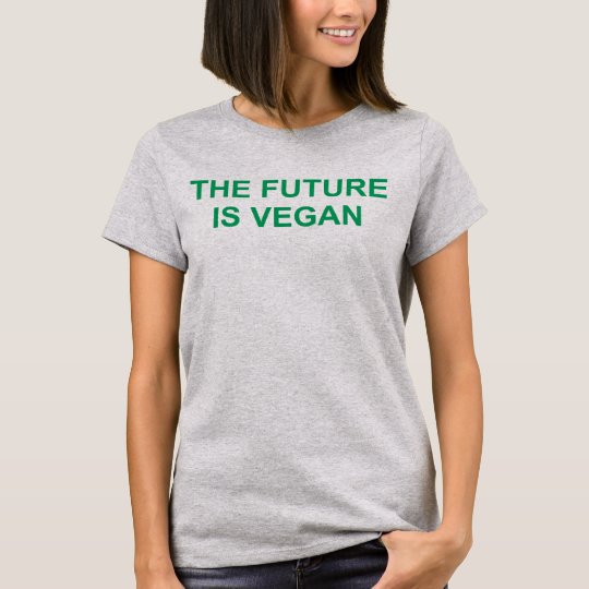 the future is vegan t shirt