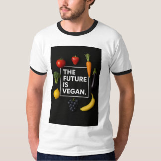 The Future Is Vegan T-Shirt – Animal Rights Tee