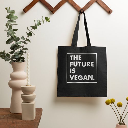 The Future Is Vegan Tote Bag