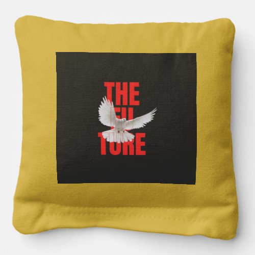 The Future – Motivational Typography Quote | Cornhole Bags