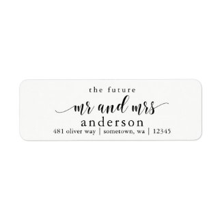 Return Address – Wedding Stamps Store