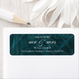 The Future Mr and Mrs Return Address Label