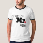 The Future Mr Custom T-shirt<br><div class="desc">The perfect shirt to give to the groom from either the Bride,  the groomsman or anyone else that wants to have fun with the groom.</div>