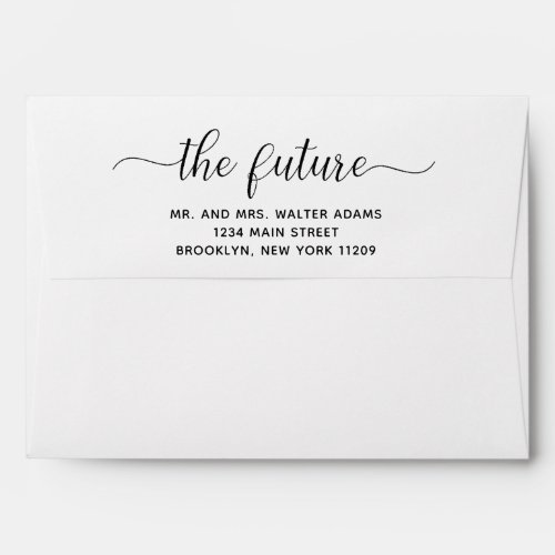 The Future Mr  Mrs Wedding Envelope