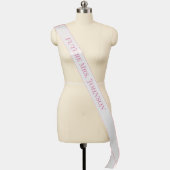 The Future Mrs. Bride Bachelorette Party Sash (Mannequin)