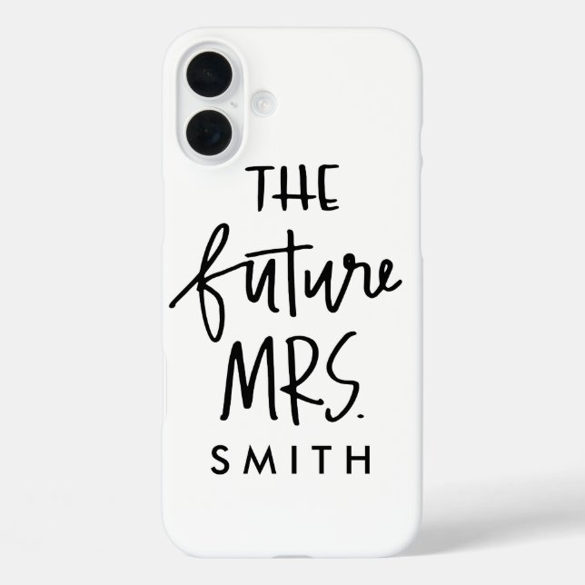 The Future Mrs. Custom Phone Case (Back)