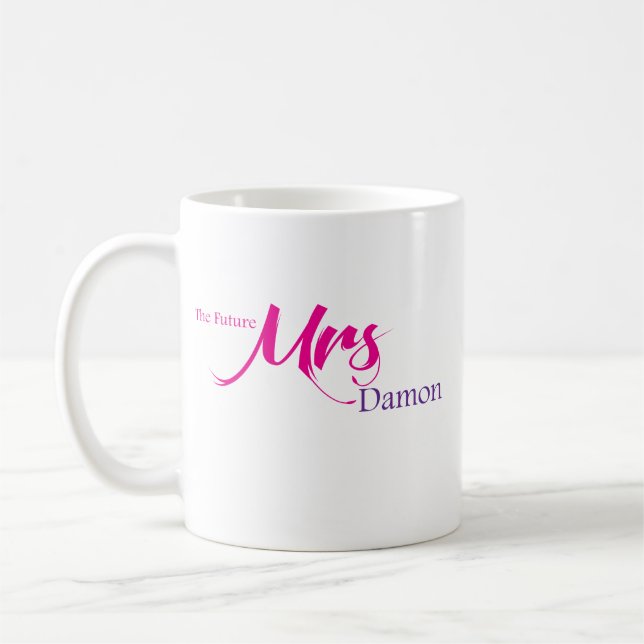 The Future Mrs Damon Coffee Mug (Left)
