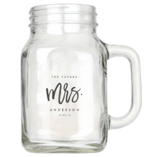 THE FUTURE MRS. MARRIED MASON JAR