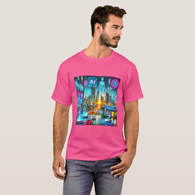 The Future of AI: Smart Homes, Wearables & Robotic T-Shirt (Front Full)