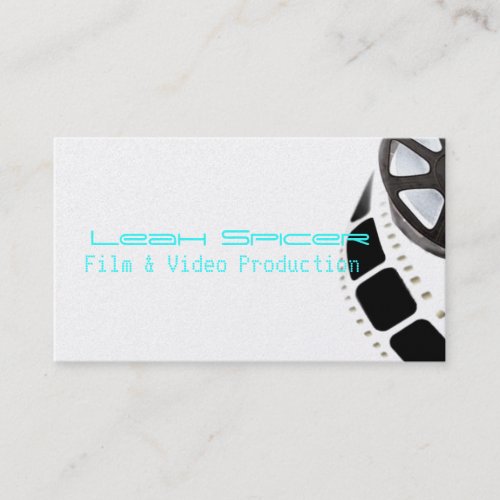 The Future of Film Lies in You Business Card Template