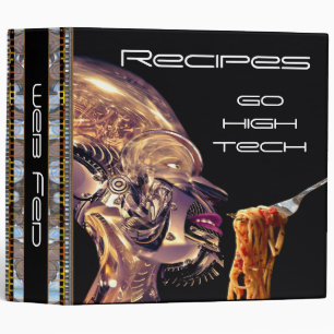 The Future of Food is Web Fed 3 Ring Binder